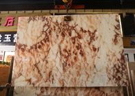 Beëindigt de Natuurlijke Marmeren Opgepoetste Tegel van de muurdecoratie Vlotte Oppervlakte
