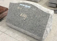 Grijze Graniet Herdenkingsgrafstenen boven 90 Graad Opgepoetste Oppervlakte