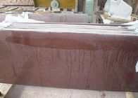 Rode Natuurlijke Straatstenentegel voor Tredestappen/Countertop Granietmateriaal