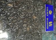 Zwarte Goud Opgepoetste Graniettegels, Hoogte - Countertop van het dichtheidsgraniet Plakken