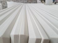 Marmer zoals Countertop van Bianco Carrara van de Adertechniek, Hard Wit Kwarts Worktop