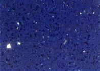 De donkerblauwe Facultatieve Dikte van de het Kwartssteen van de Kwartsplak 93% Natuurlijke