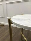 De witte Marmeren Steencountertops Moderne Tafelbladen van de Centrumkoffie voor Woonkamer