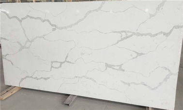 Countertops van de de Steen Witte Keuken van de kwarts Stevige Oppervlakte