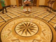 De beige Medaillons van de Lounge Marmeren Vloer voor Openlucht/Binnen Decoratief