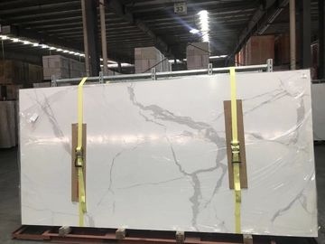 Dikte 2cm 3cm Kunstmatige Countertops van de Kwarts Stevige Steen