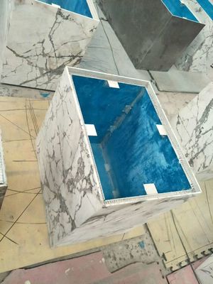 SGS die Glanzend Matt Quartz Lightweight Stone Panels oppoetsen